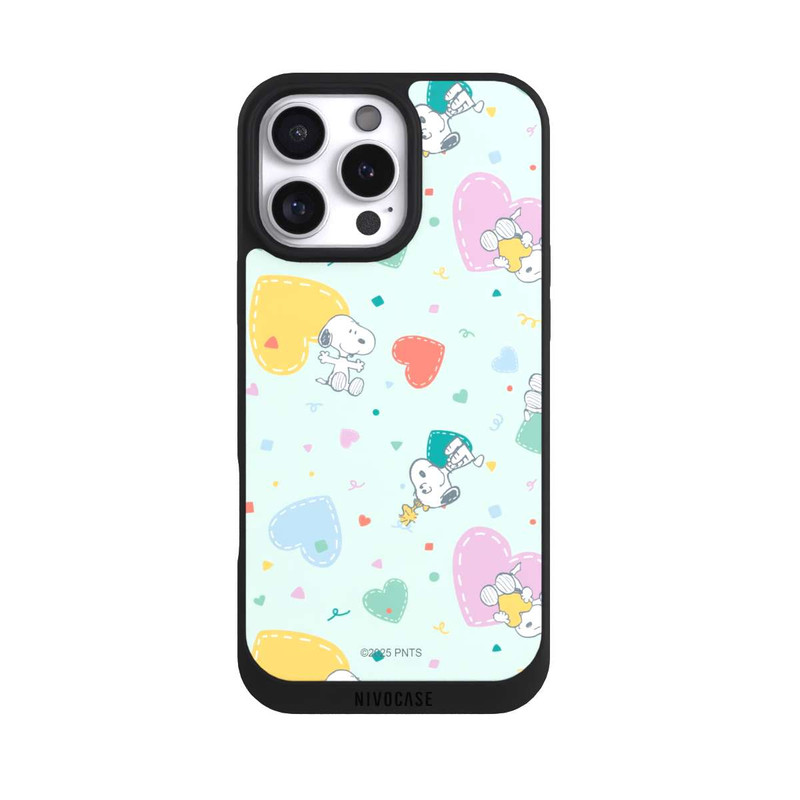 iPhone 16 Pro Max NIVOpure Snoopy Valentines Hearts