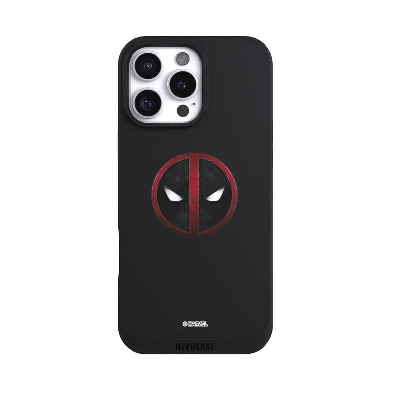 iPhone 16 Pro Max NIVOpure Deadpool Logo Transparent
