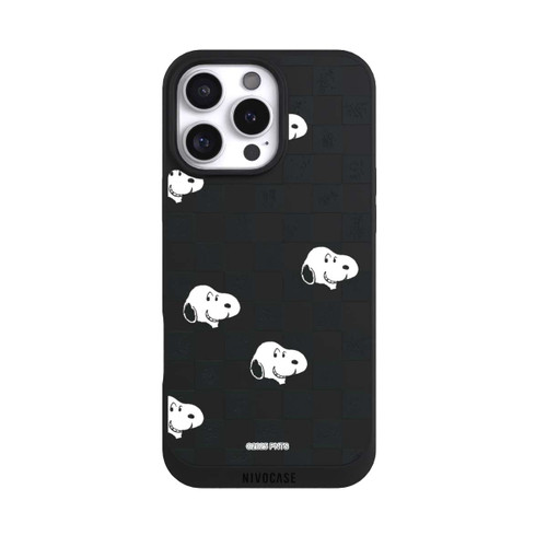 Apple iPhone 16 Pro Max NIVOpure Snoopy Checked Pattern