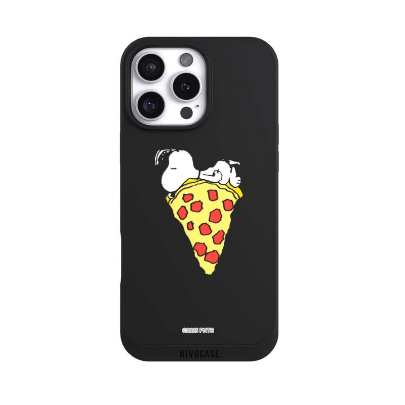 iPhone 16 Pro Max NIVOpure Snoopy Pizza Transparent