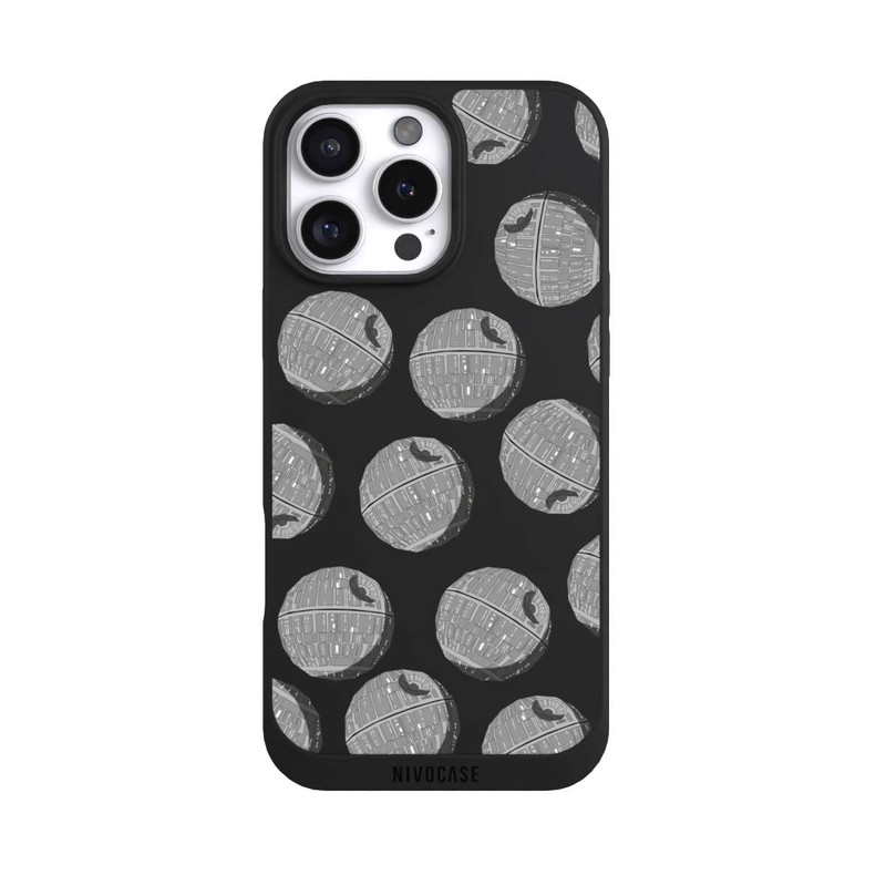 iPhone 16 Pro Max NIVOpure death-star-pattern-transparent