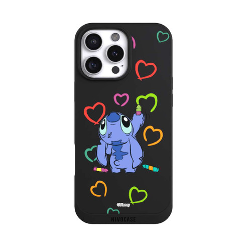 Apple iPhone 16 Pro Max NIVOpure Stitch Draws a Heart Transparent