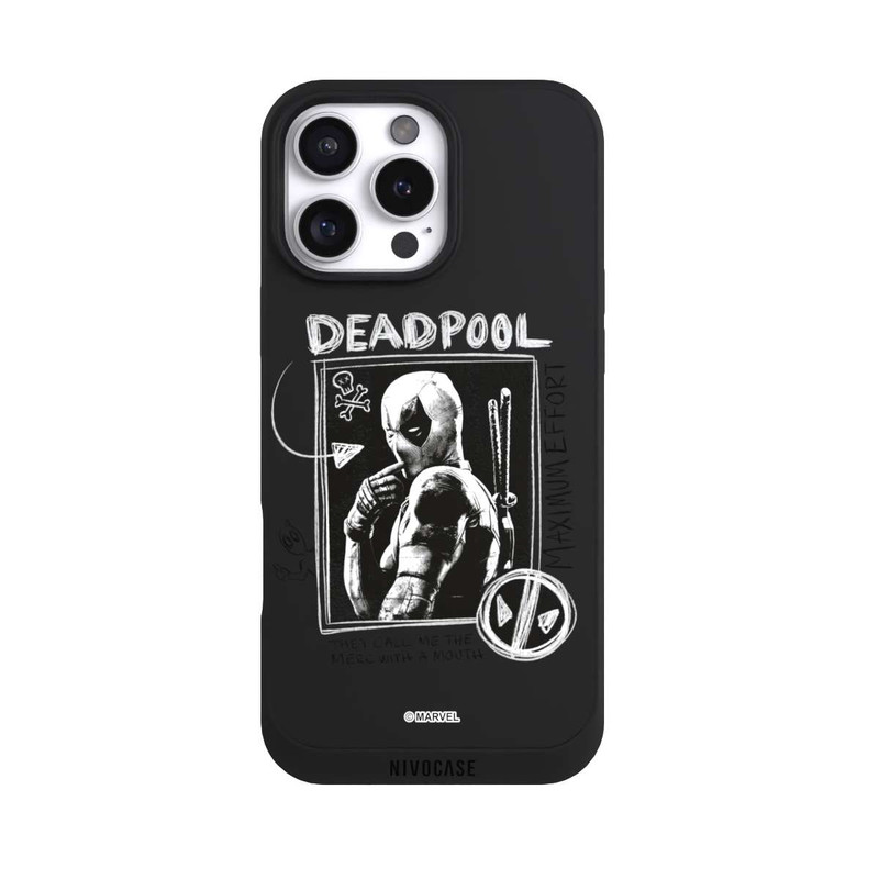 iPhone 16 Pro Max NIVOpure Deadpool Transparent