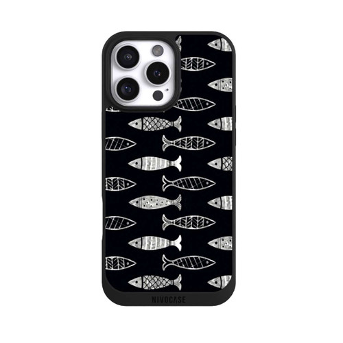 Apple iPhone 16 Pro Max NIVOpure Black Fishy Theme