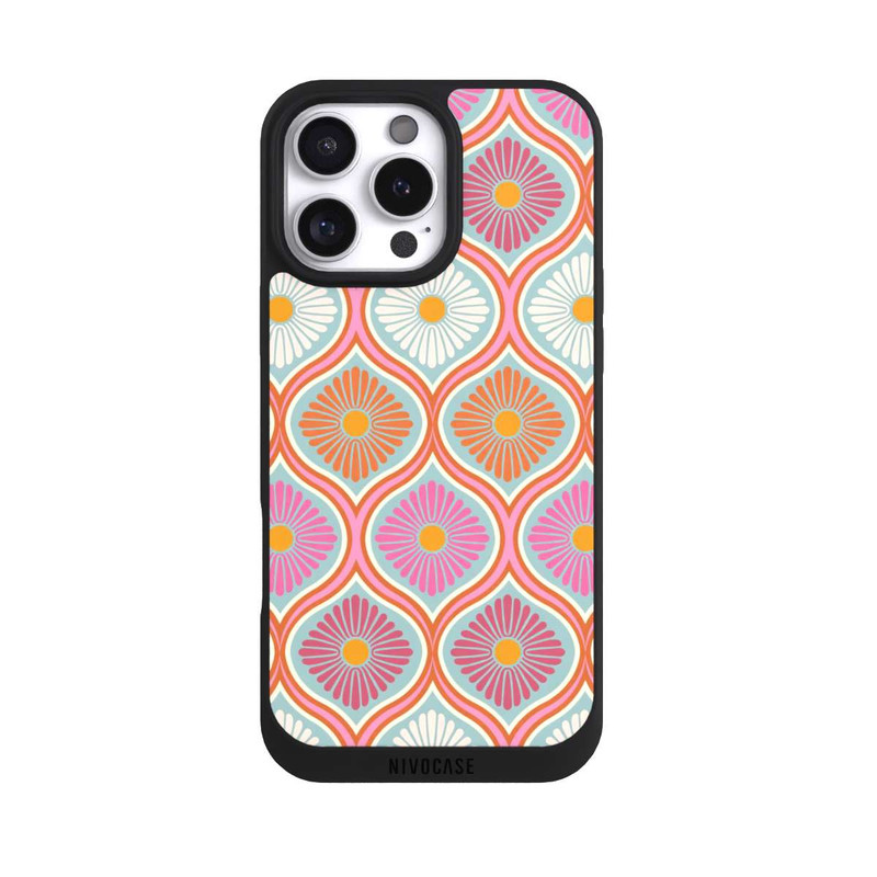 iPhone 16 Pro Max NIVOpure Groovy 70s Retro Mod Flower Power