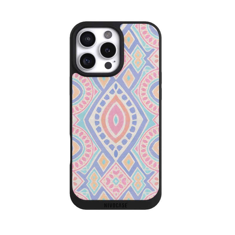 iPhone 16 Pro Max NIVOpure Boho Geometric Mosaic Intricate Tribal Design