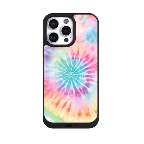 Apple iPhone 16 Pro Max NIVOpure Rainbow Color Tie Dye 