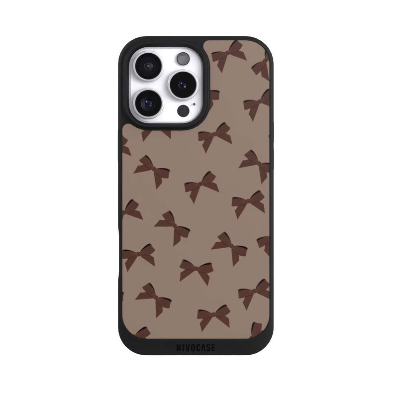iPhone 16 Pro Max NIVOpure Christmas Bow Pattern