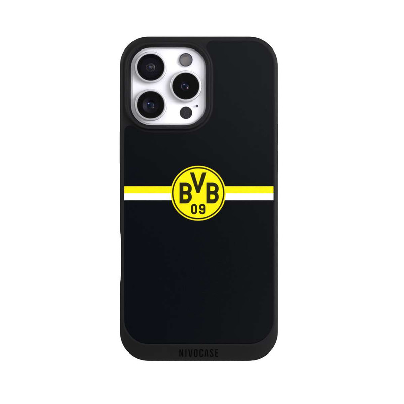 iPhone 16 Pro Max NIVOpure BVB Logo Streifen