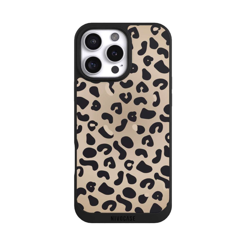 iPhone 16 Pro Max NIVOpure Cheetah Pattern Light Brown