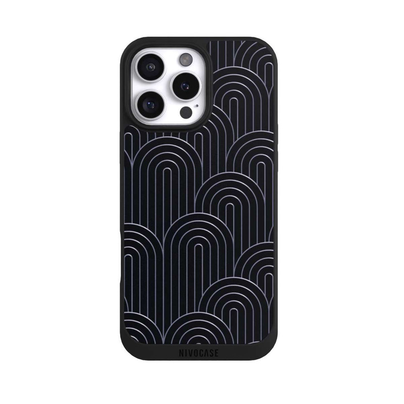 iPhone 16 Pro Max NIVOpure Art Déco Argent