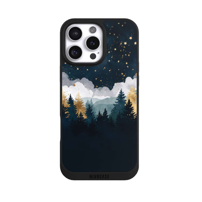 iPhone 16 Pro Max NIVOpure Forêt Nocturne Indigo