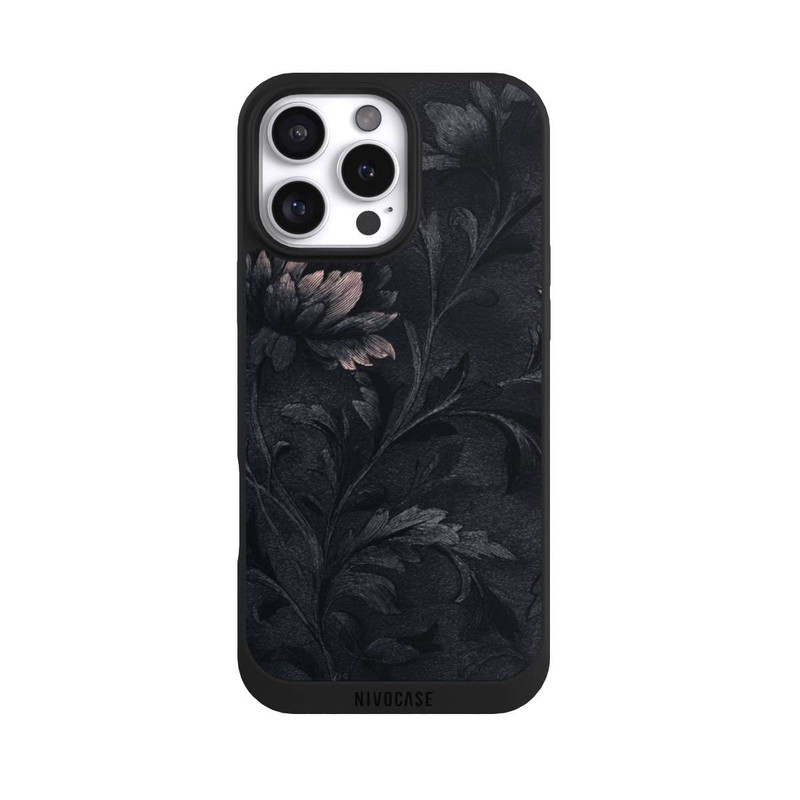 iPhone 16 Pro Max NIVOpure Floral Foncé Vintage