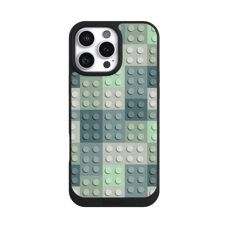 iPhone 16 Pro Max NIVOpure Modèle de blocs verts