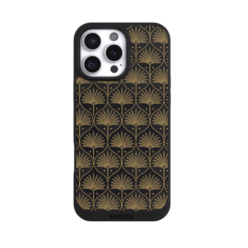 iPhone 16 Pro Max NIVOpure Art Deco Blätter