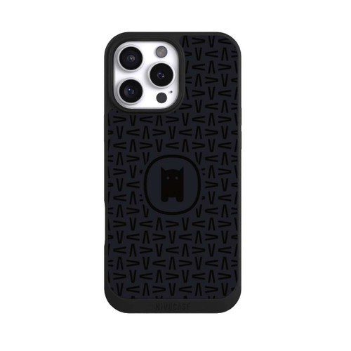 Apple iPhone 16 Pro Max NIVOpure Nivocase Muster Schwarz Grau