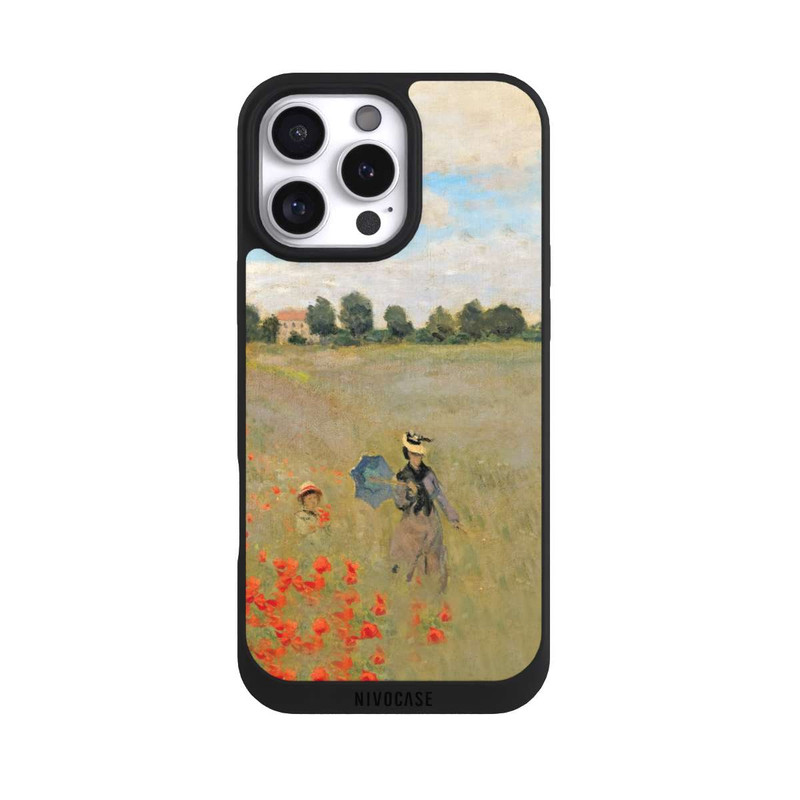iPhone 16 Pro Max NIVOpure Mohnfeld bei Argenteuil