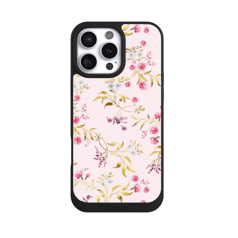 iPhone 16 Pro Max NIVOpure Jardin de roses vintage avec IA