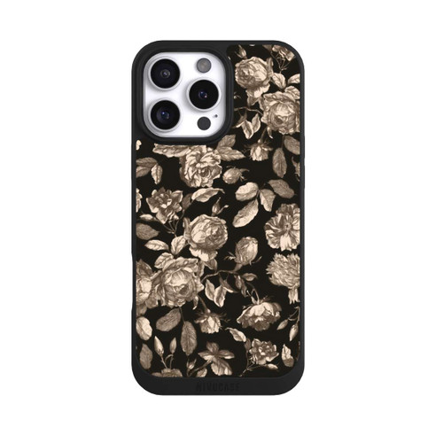 Apple iPhone 16 Pro Max NIVOpure Toile fleurs foncées