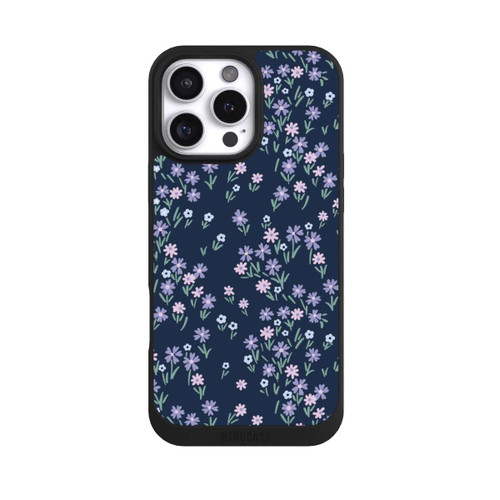 Apple iPhone 16 Pro Max NIVOpure Dark Blue Floral Theme
