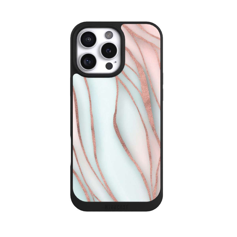 iPhone 16 Pro Max NIVOpure Soft Waves Gold Rose Gold