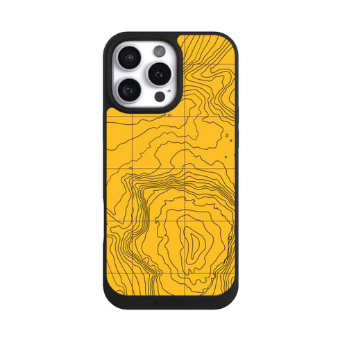 Apple iPhone 16 Pro Max NIVOpure Berg gelbe Linien
