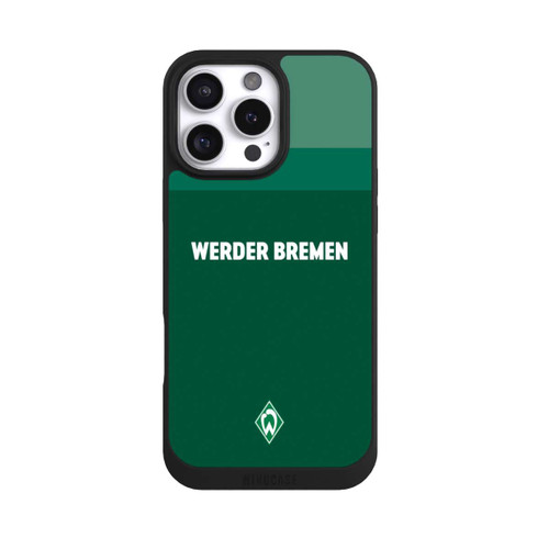 Apple iPhone 16 Pro Max NIVOpure Werder Bremen Schriftzug Raute