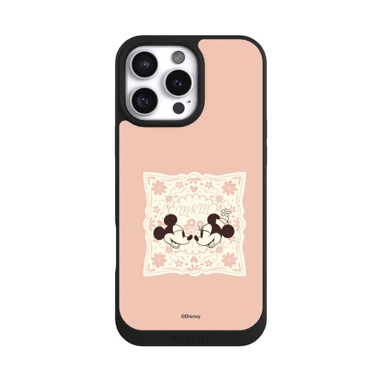 iPhone 16 Pro Max NIVOpure Minnie und Micky Forever Rosa