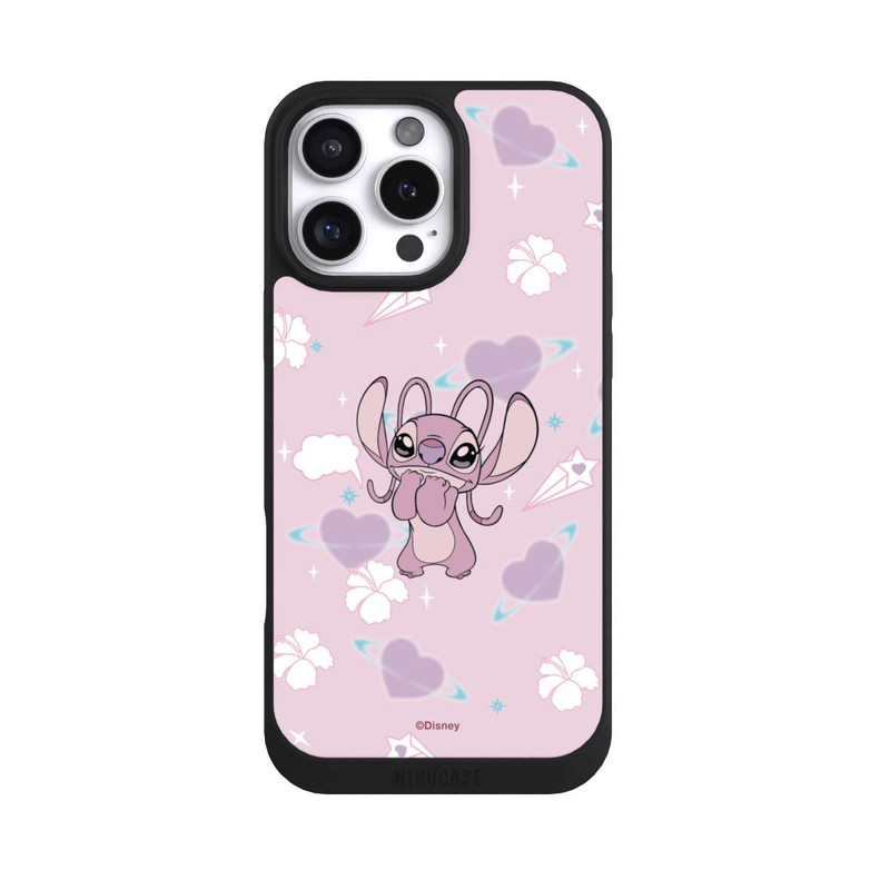 iPhone 16 Pro Max NIVOpure Disney Classics Lilo & Stitch Angel Cute Pink