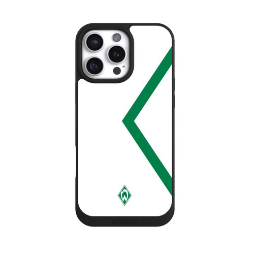 Apple iPhone 16 Pro Max NIVOpure Werder Bremen Rautenelement Grün