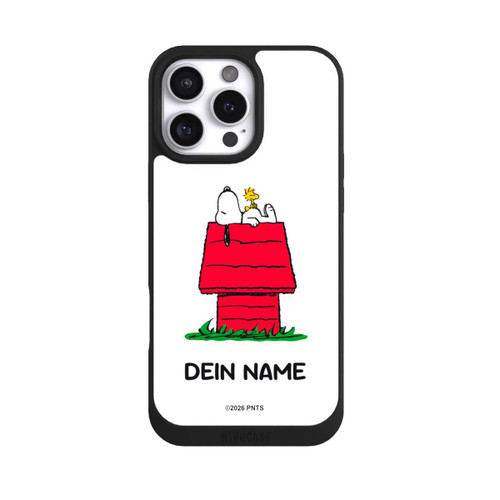Apple iPhone 16 Pro Max NIVOpure Snoopy and Woodstock Classic Personalisierbar