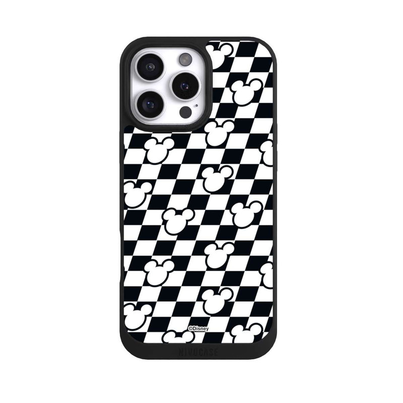 iPhone 16 Pro Max NIVOpure Happy Racing Pattern Mickey Mouse Motorsport