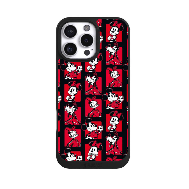 iPhone 16 Pro Max NIVOpure Mickey Mouse Rally Pattern Red
