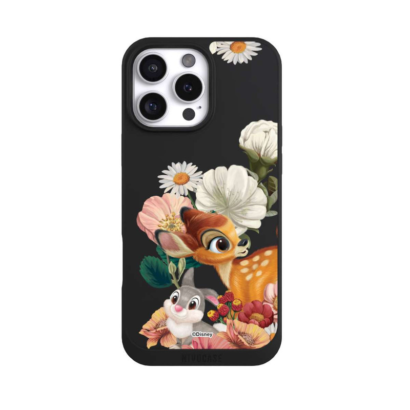 iPhone 16 Pro Max NIVOpure Bambi and Thumper Flowers Transparent