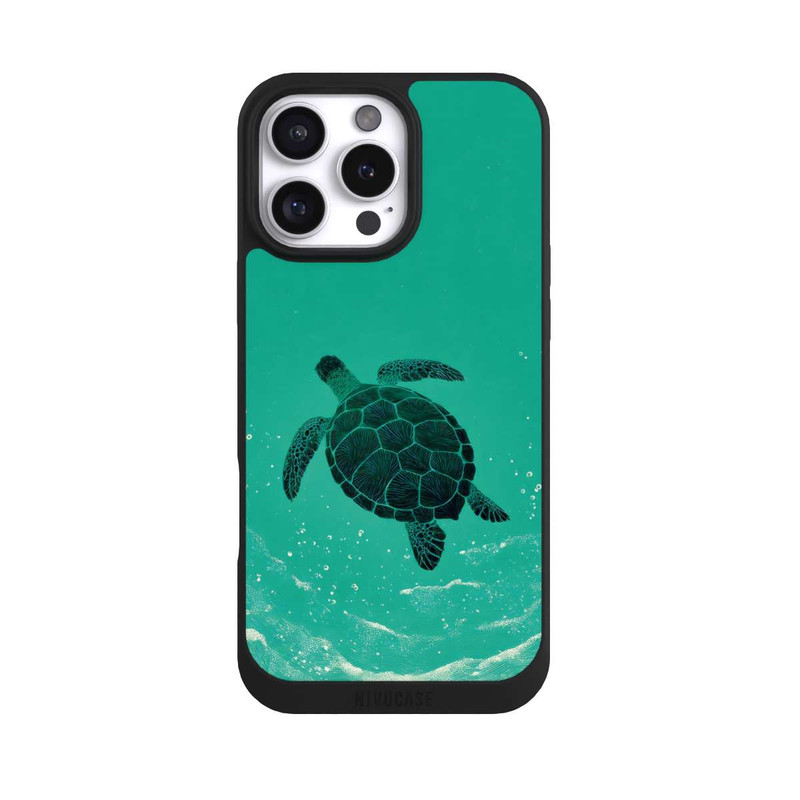iPhone 16 Pro Max NIVOpure Meeresschildkröte mit KI