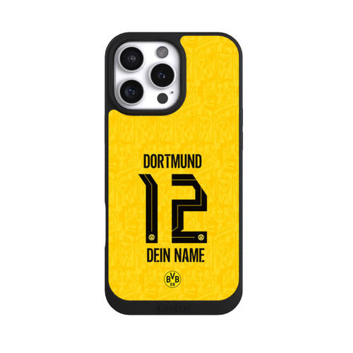 Apple iPhone 16 Pro Max NIVOpure BVB Trikot Personalisierbar 26-27