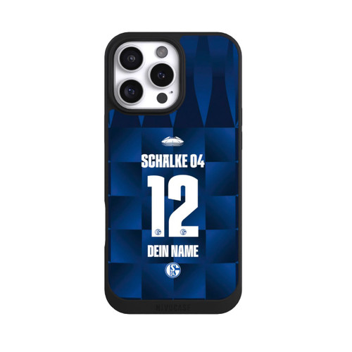 Apple iPhone 16 Pro Max NIVOpure Schalke 04 Trikot Personalisierbar 26-27