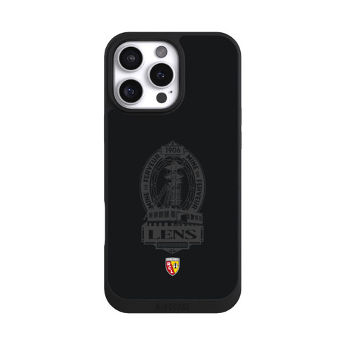Apple iPhone 16 Pro Max NIVOpure RC Lens Mine de Ferveur Emblème noir