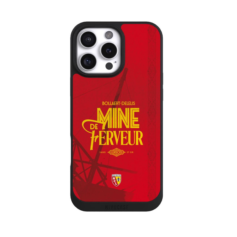 iPhone 16 Pro Max NIVOpure RC Lens Mine de Ferveur rouge V2