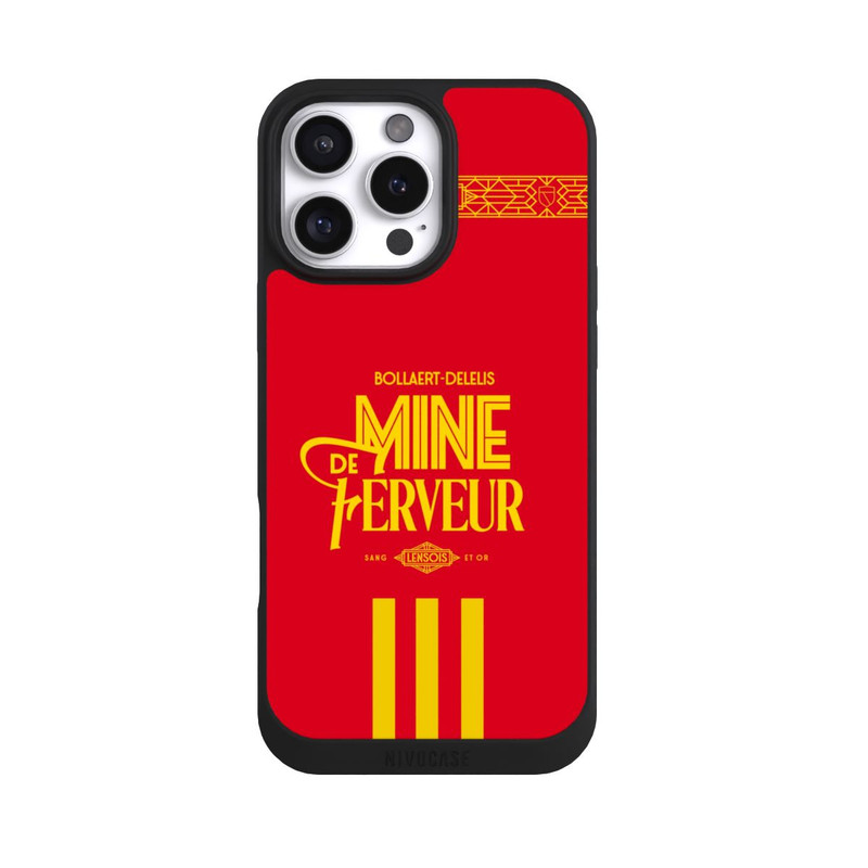 iPhone 16 Pro Max NIVOpure RC Lens Mine de Ferveur red
