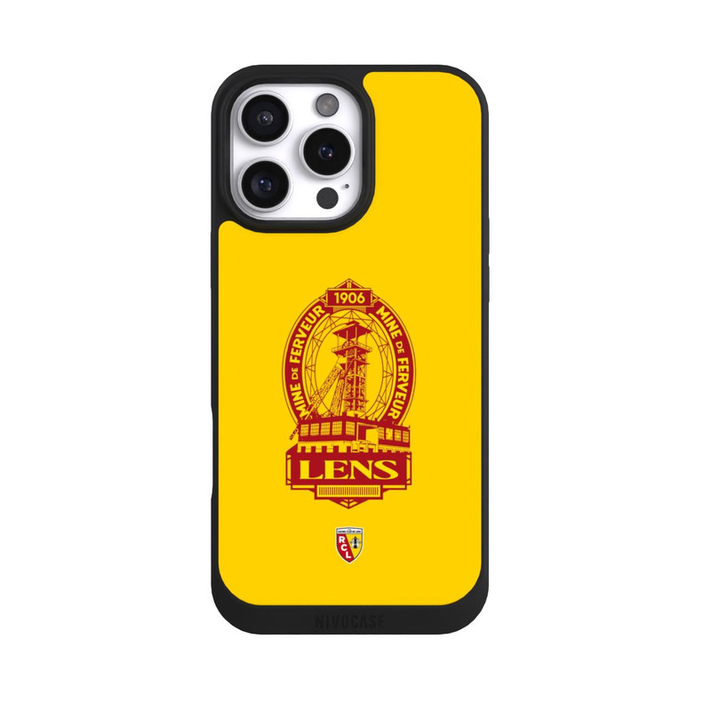 iPhone 16 Pro Max NIVOpure RC Lens Mine de Ferveur Emblème rouge