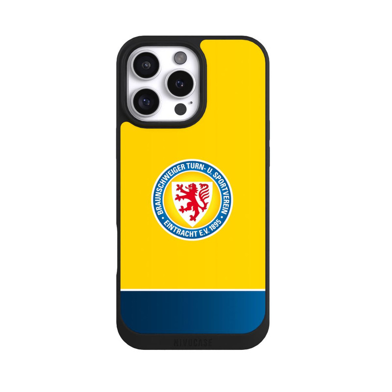 iPhone 16 Pro Max NIVOpure Eintracht Braunschweig Yellow Blue