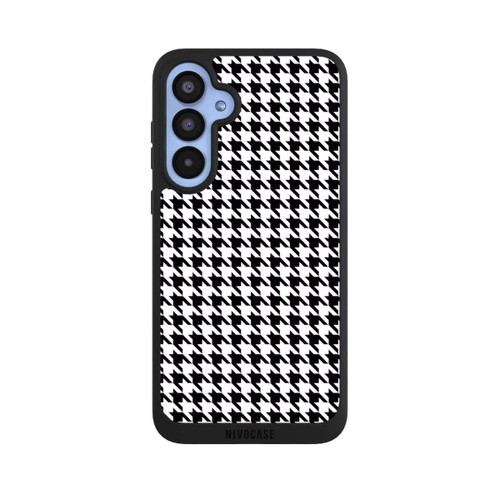 Samsung Galaxy A55 5G NIVOpure Hahnentritt Schwarz Weiß