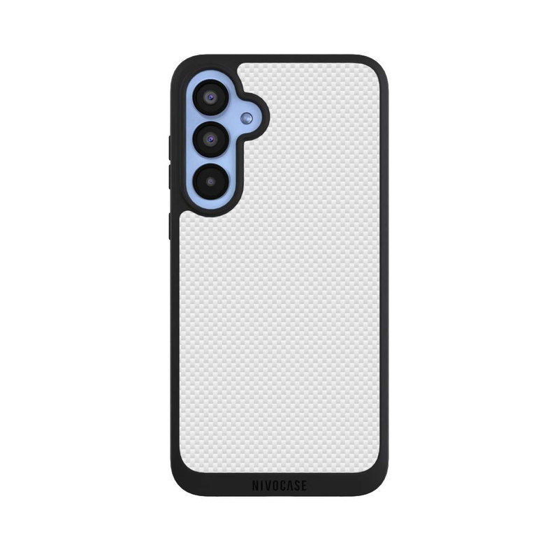 Galaxy A55 5G NIVOpure White Carbon Look
