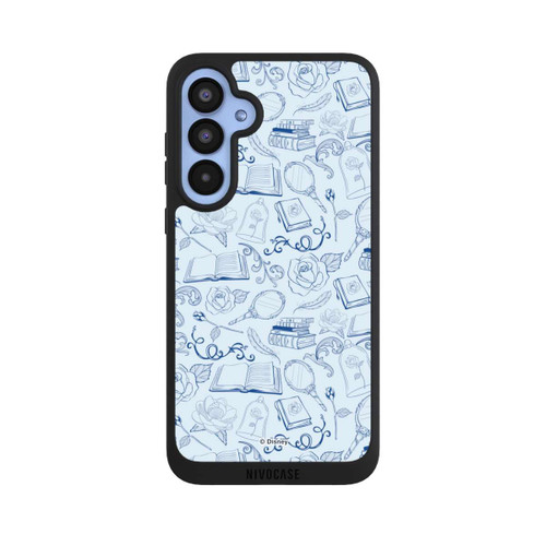 Samsung Galaxy A55 5G NIVOpure Beauty and Beast Pattern Blue