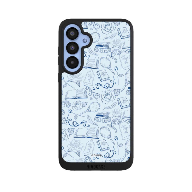 Galaxy A55 5G NIVOpure Beauty and Beast Pattern Blue