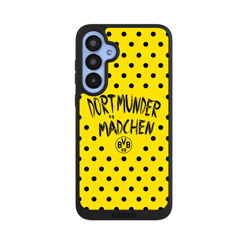 Galaxy A55 5G NIVOpure BVB Dortmunder Mädel Punkte