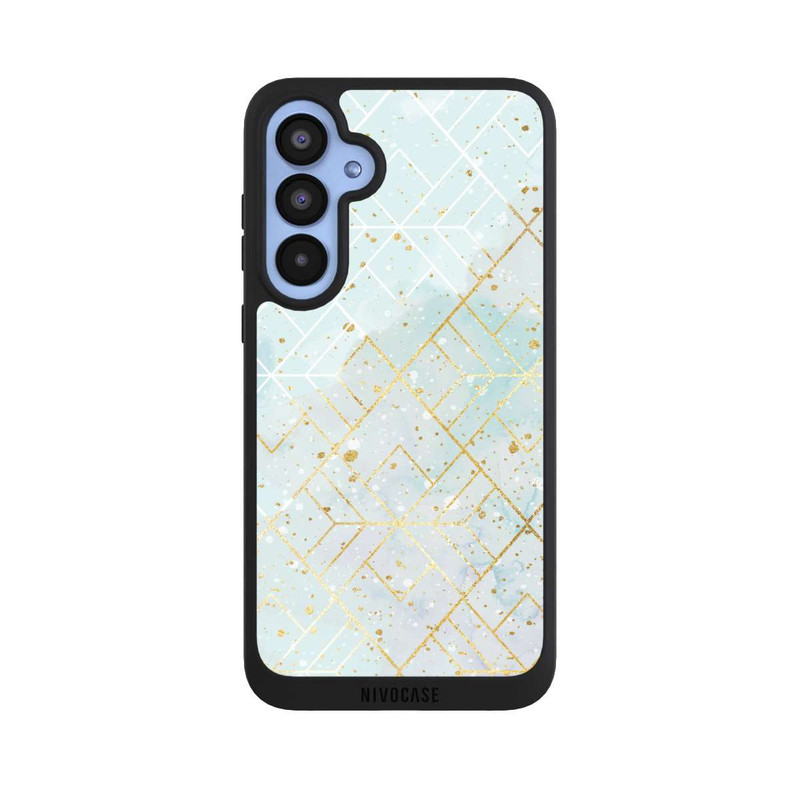 Galaxy A55 5G NIVOpure Marble Mixed Grid Pastel