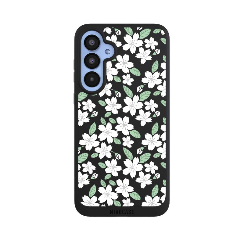 Galaxy A55 5G NIVOpure Fleurs Blanches sans Fond