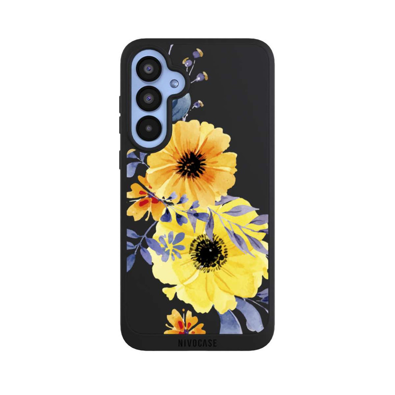 Galaxy A55 5G NIVOpure Yellow Swedish Flowers